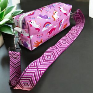 Urocza saszetka z jednorożcami